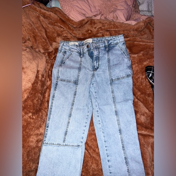 High rise slim faded denim - Picture 2 of 2